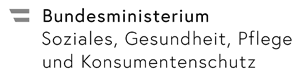Logo des Bundesministerium für Arbeit, Soziales, Gesundheit und Konsumentenschutz